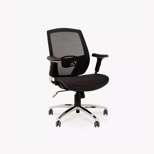 [FURN_0269] Chaise de bureau noire